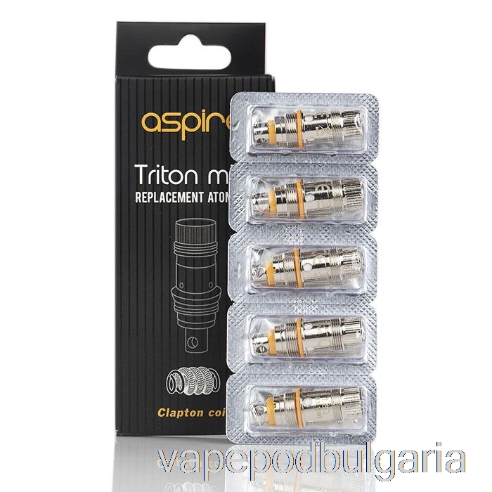 Vape 10000 Дръпки Aspire Triton Mini Replacement Coils 1.8ohm Coils